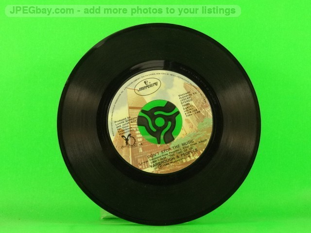 YARBROUGH & PEOPLES DON'T STOP THE MUSIC (1) (137) 7" MERCURY