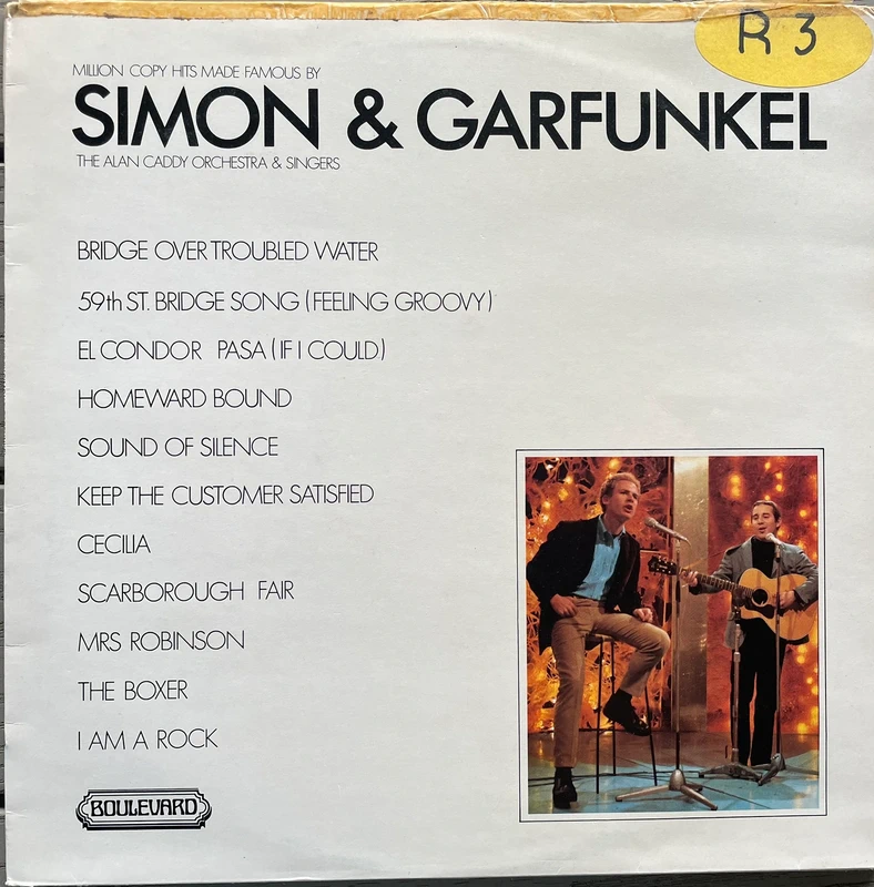 Simon & Garfunkel - Million Copy Hits Made Famous By