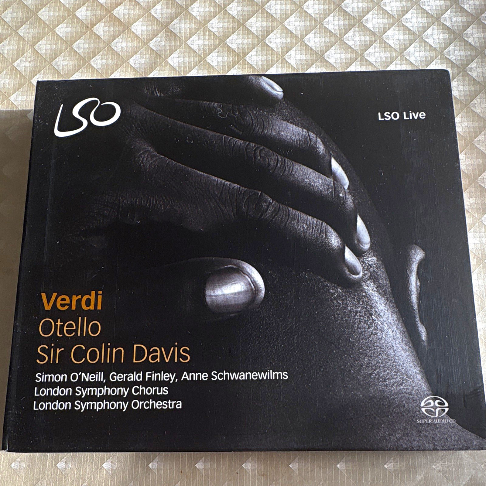 LSO Live Verdi Otello Colin Davis London Symphony Orchestra Hybrid SACD Live