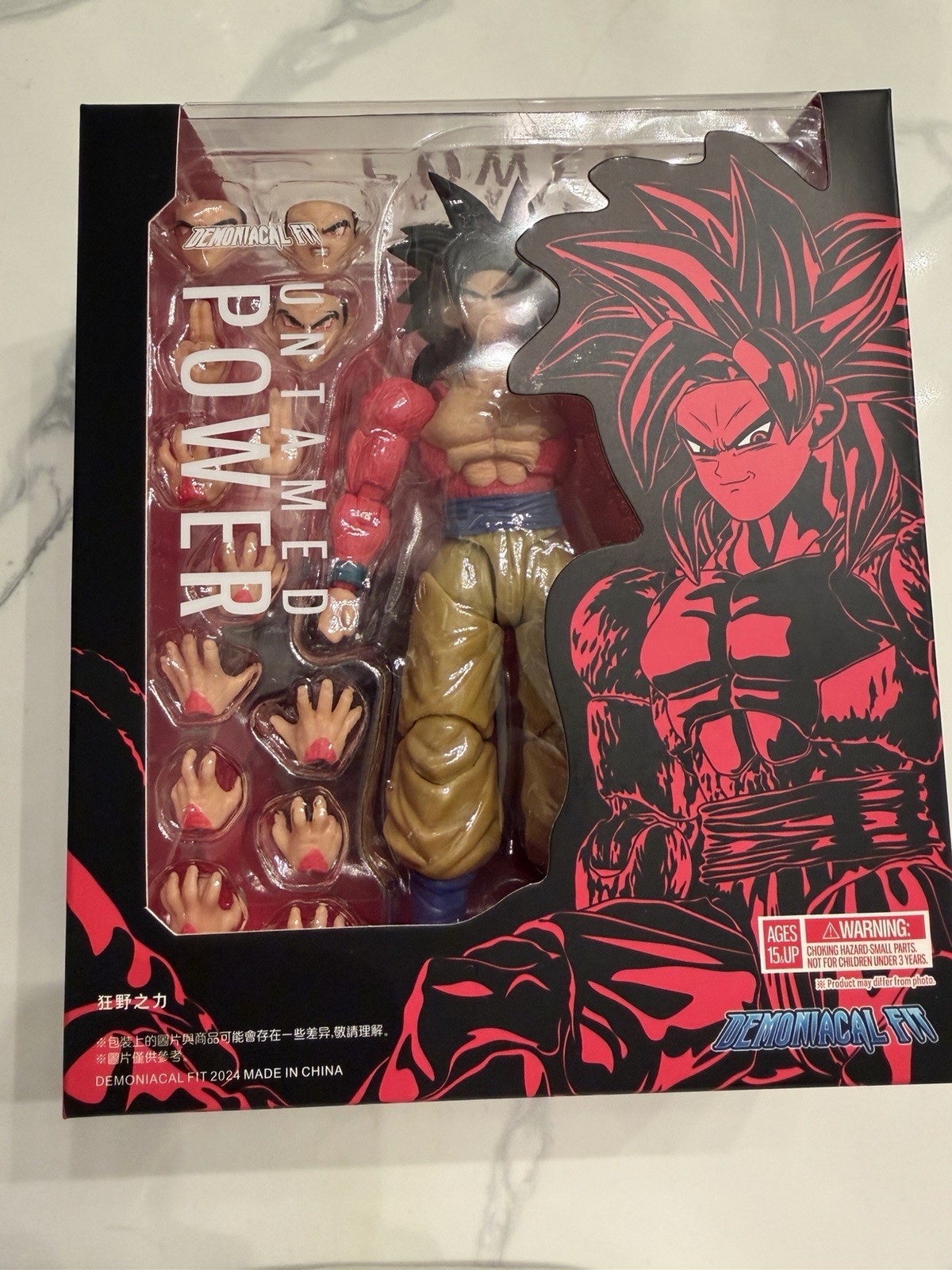 Demoniacal fit Untamed power SSJ4