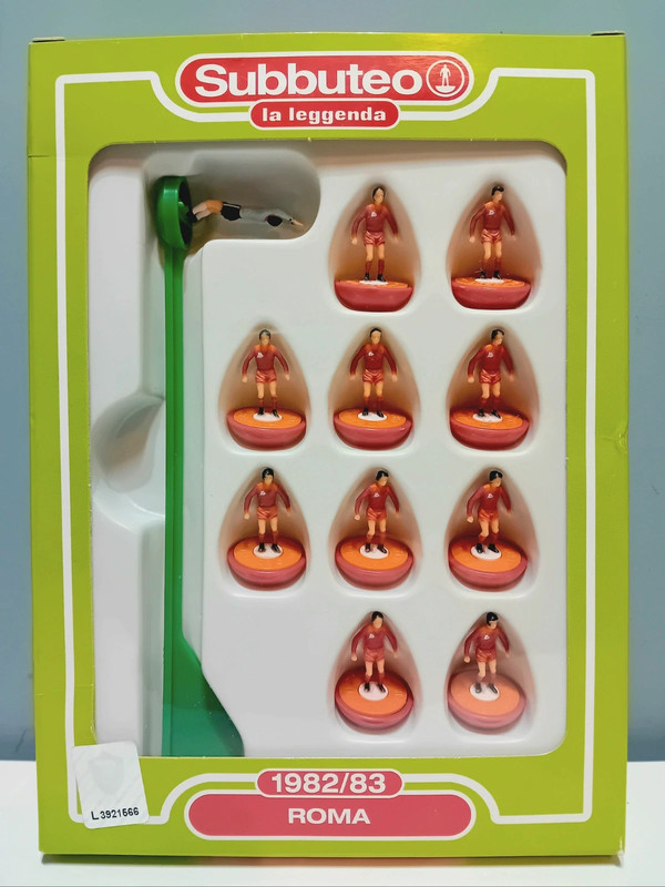 Subbuteo La Leggenda Squadra Roma 1982/83 Nuova