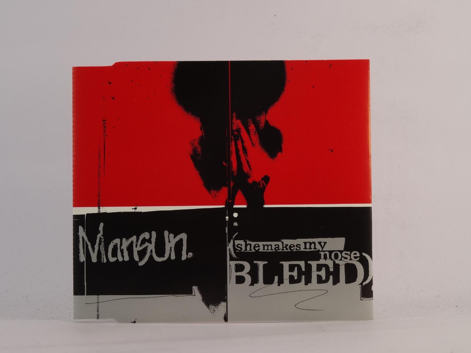 MANSUN SHE MAKES MY NOSE BLEED (H93) CD Single PARLOPHONE