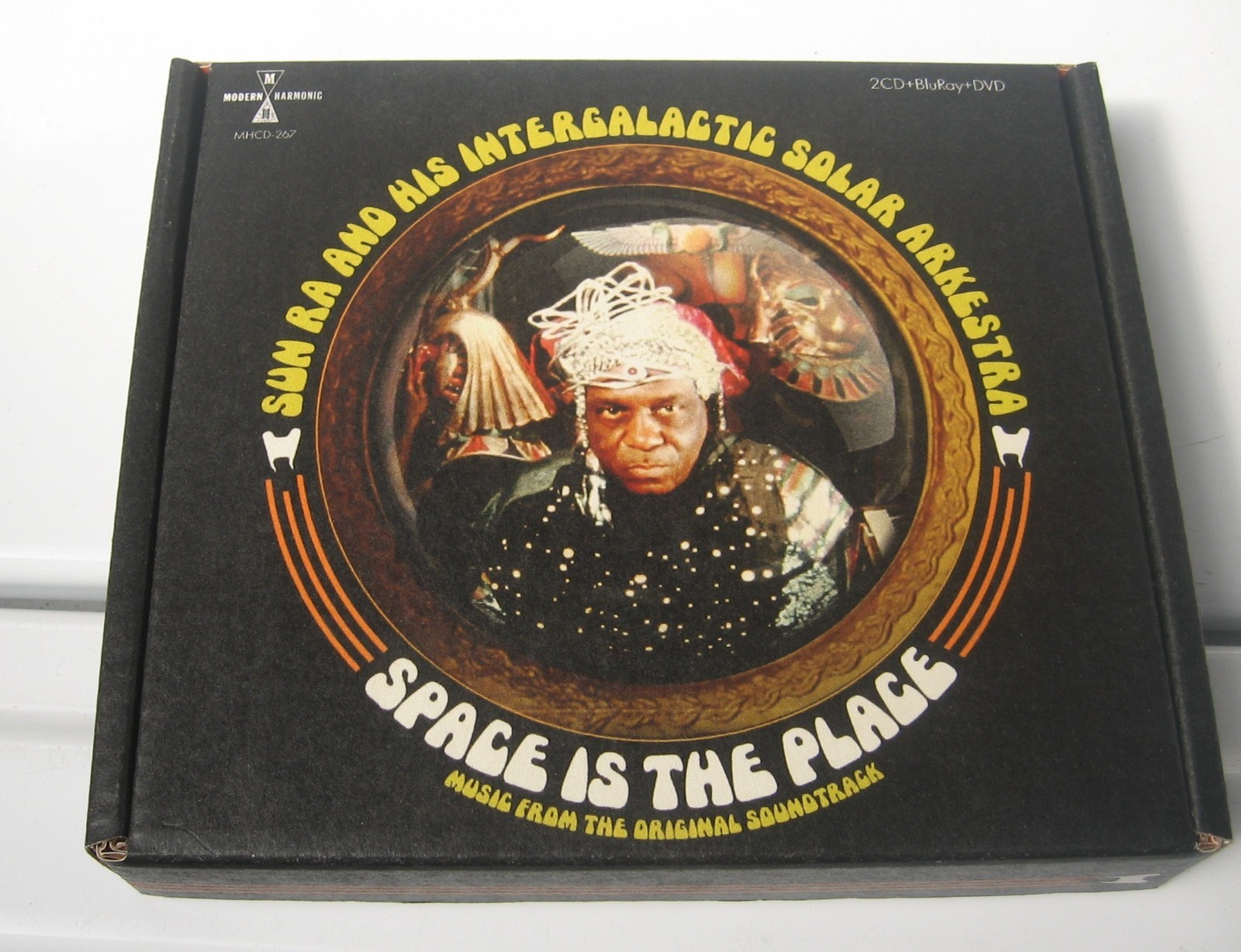 SUN RA SPACE IS THE PLACE 2 CD BOX DVD AND BLU RAY BRAND NEW MODERN HARMONIC