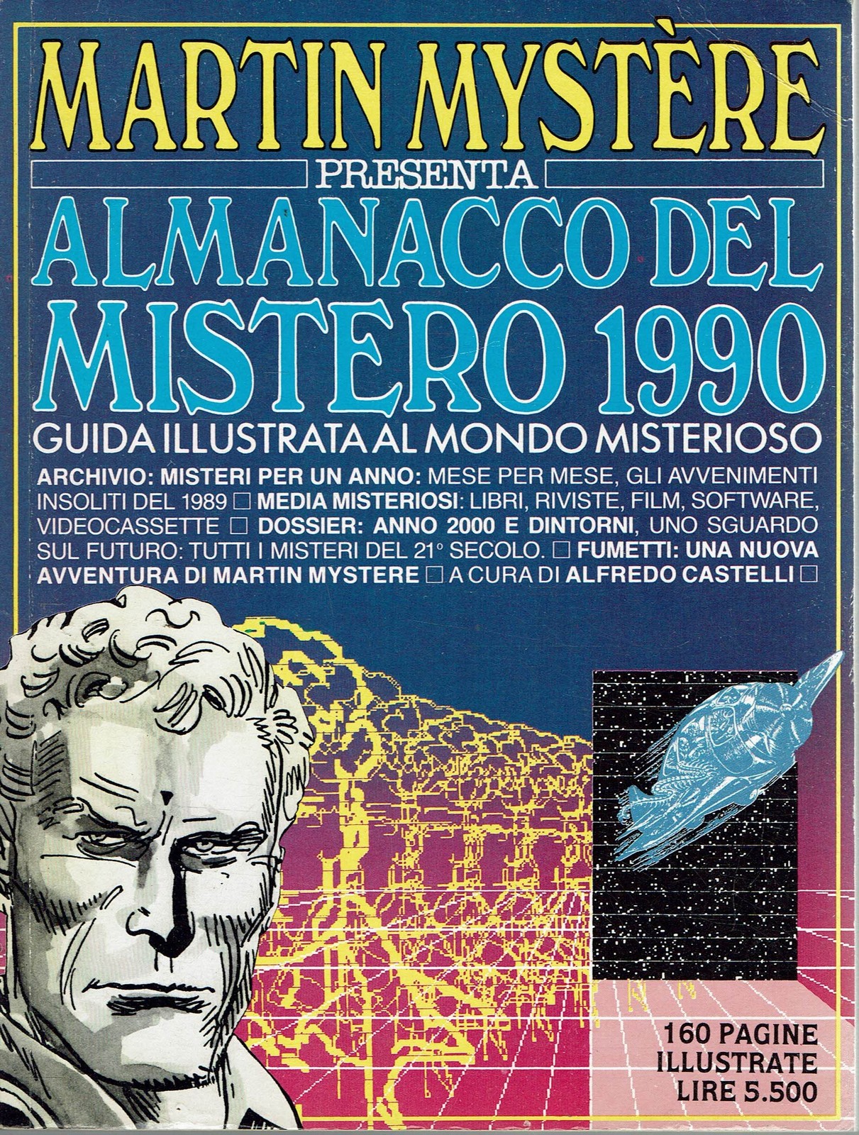 Martin Mystere almanacco mistero 1990 di Castelli ed. Bonelli