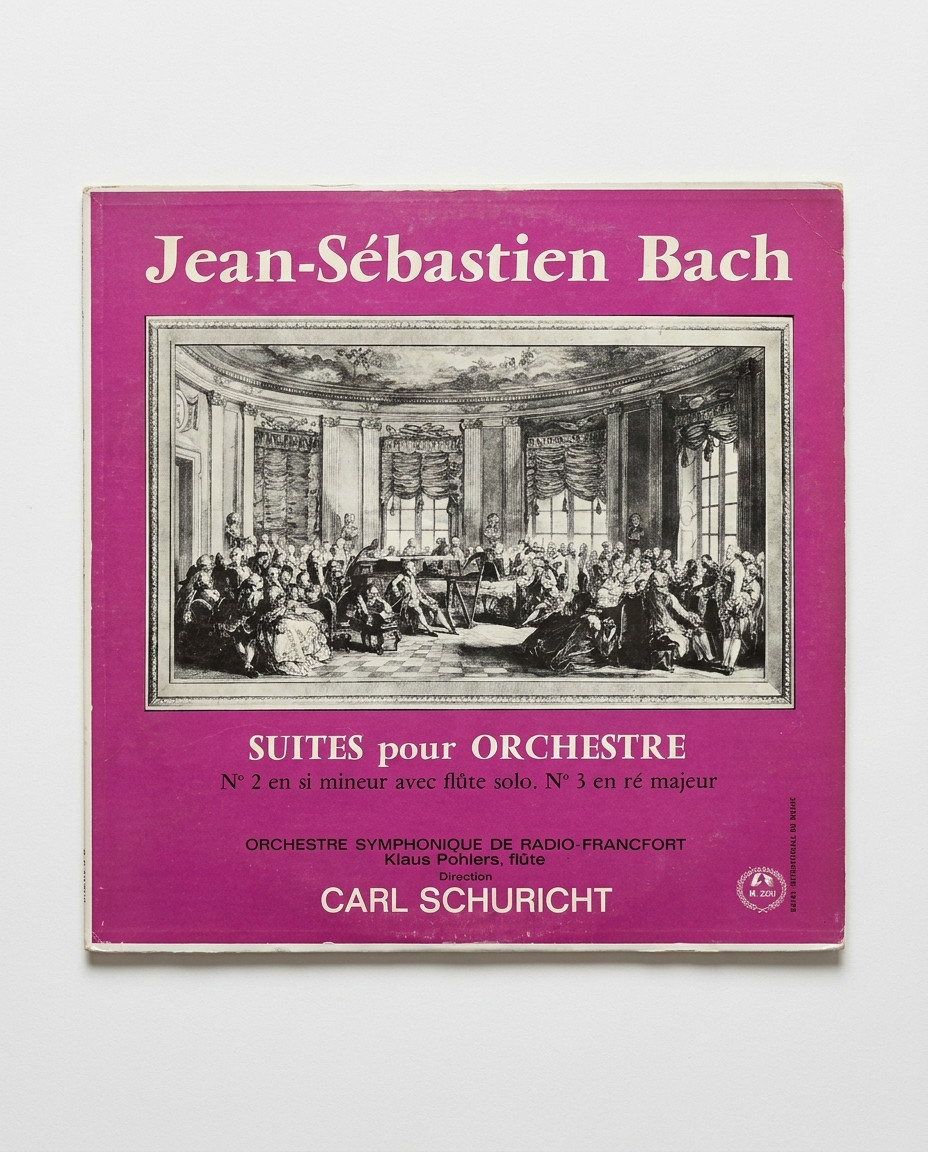 Disque vinyle 33 tours - Jean-Sébastien Bach - Suites pour orchestre