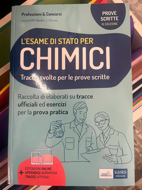 Libro l’esame di Stato per chimici