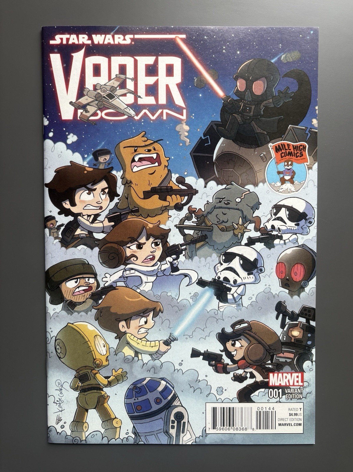 Star Wars Vader Down #1, rara copertina variante, 2016