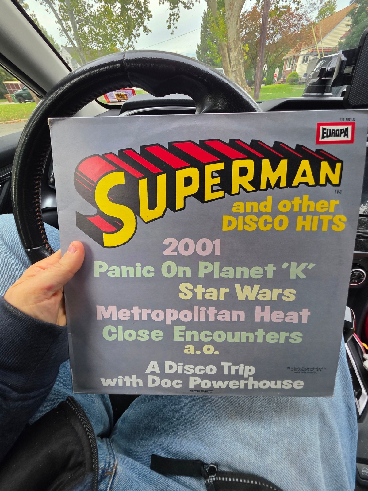 Doc Powerhouse Superman and Other Disco Hits Vinyl LP