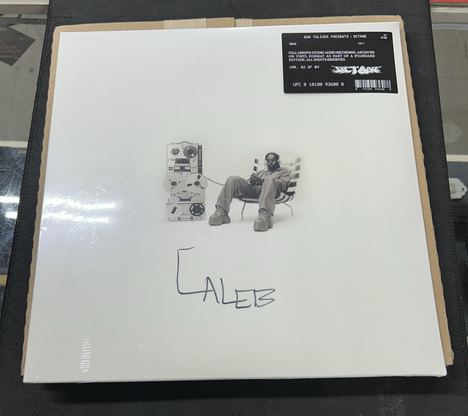 NEW DON TOLIVER SIGNED Octane Playback Edition On White Color Vinyl VARIANT 2 LP