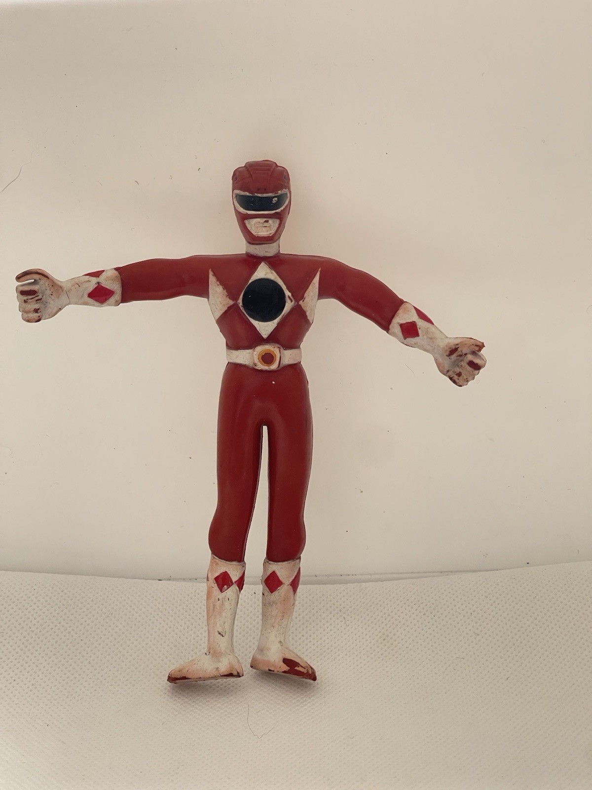 Mighty Morphin Power Rangers Red Rangerd bendable figure