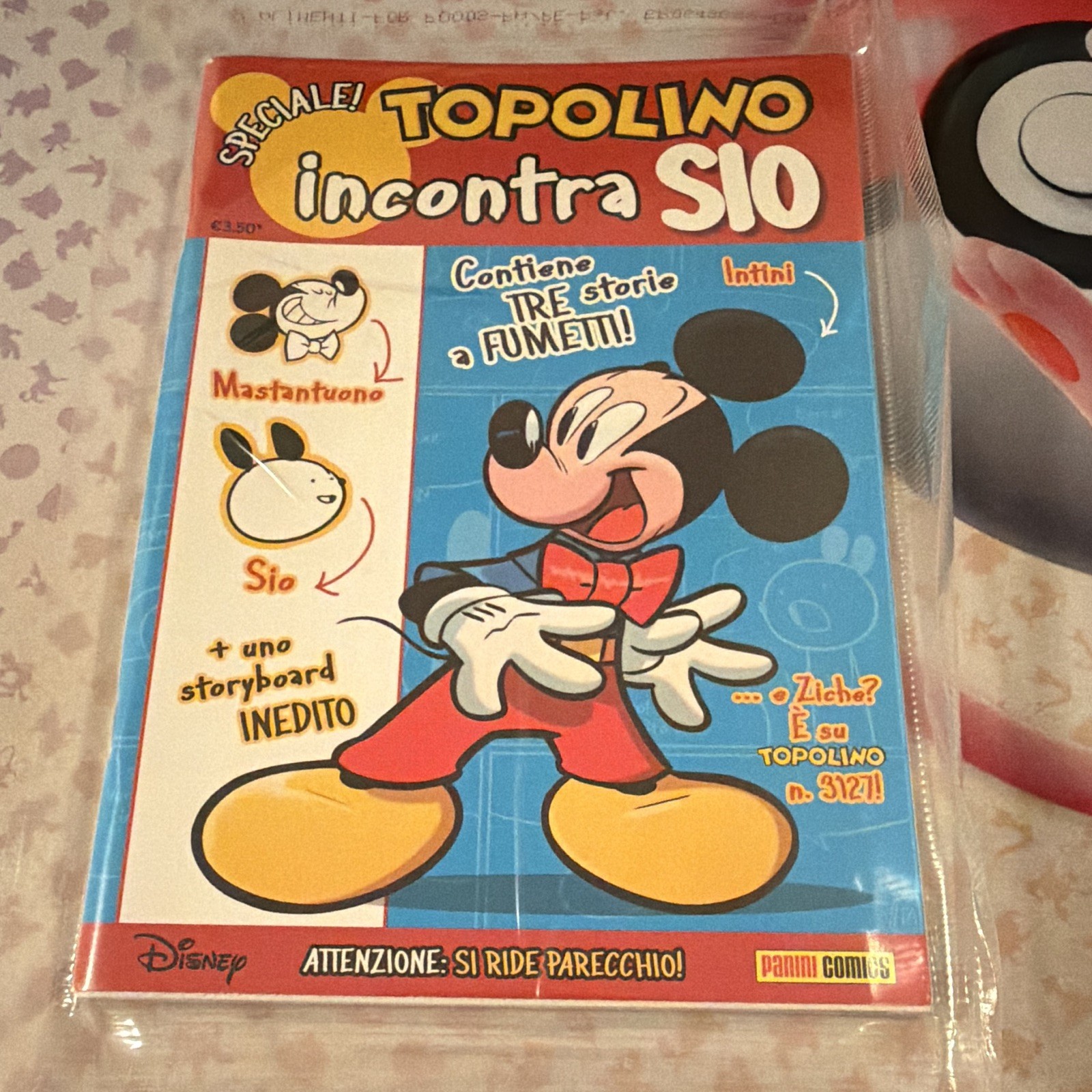 Panini Comics Topolino incontra Sio - Edizione speciale, Sio, Disney, Italiano