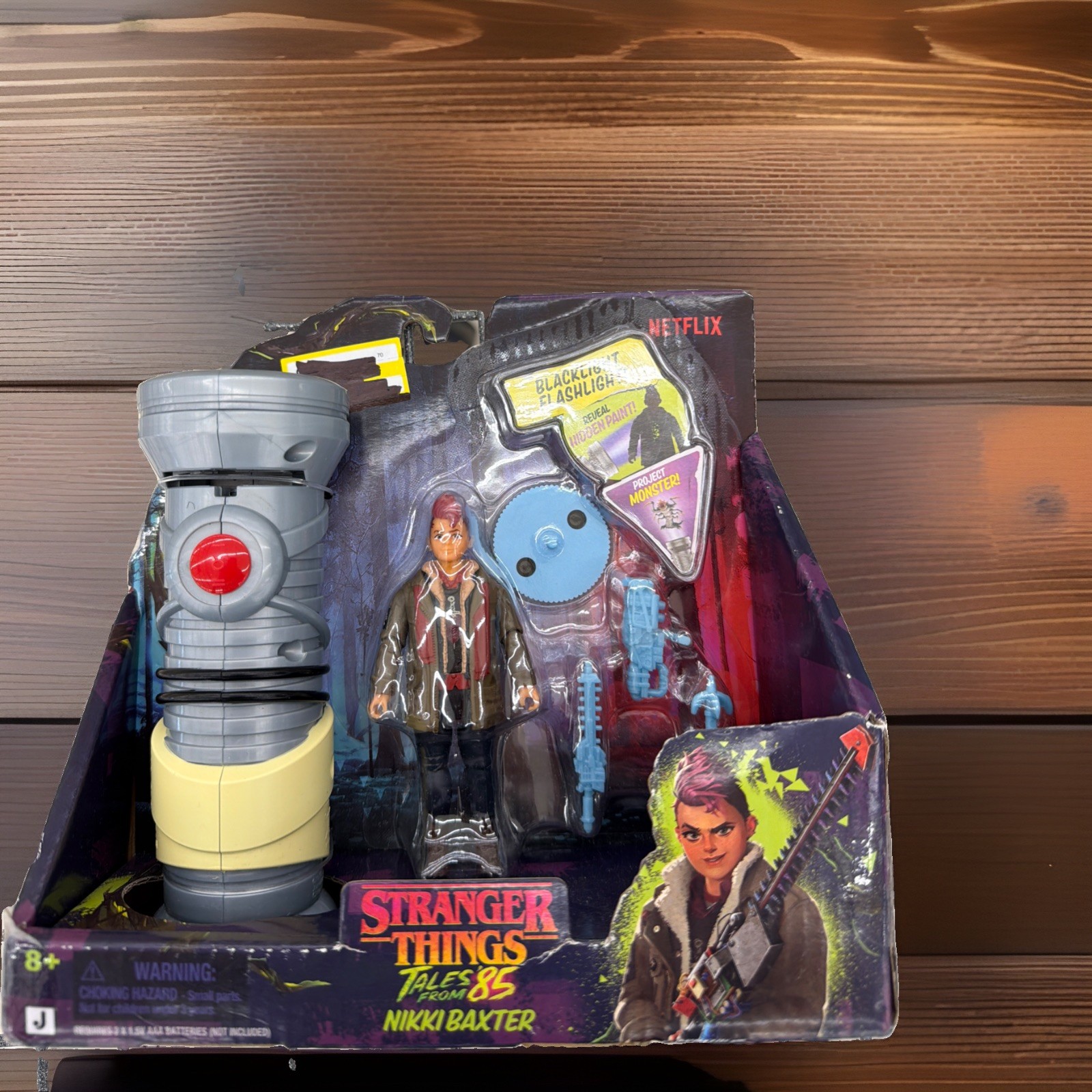 Stranger Things Tales from 85 Nikki Baxter Figure w/ Blacklight