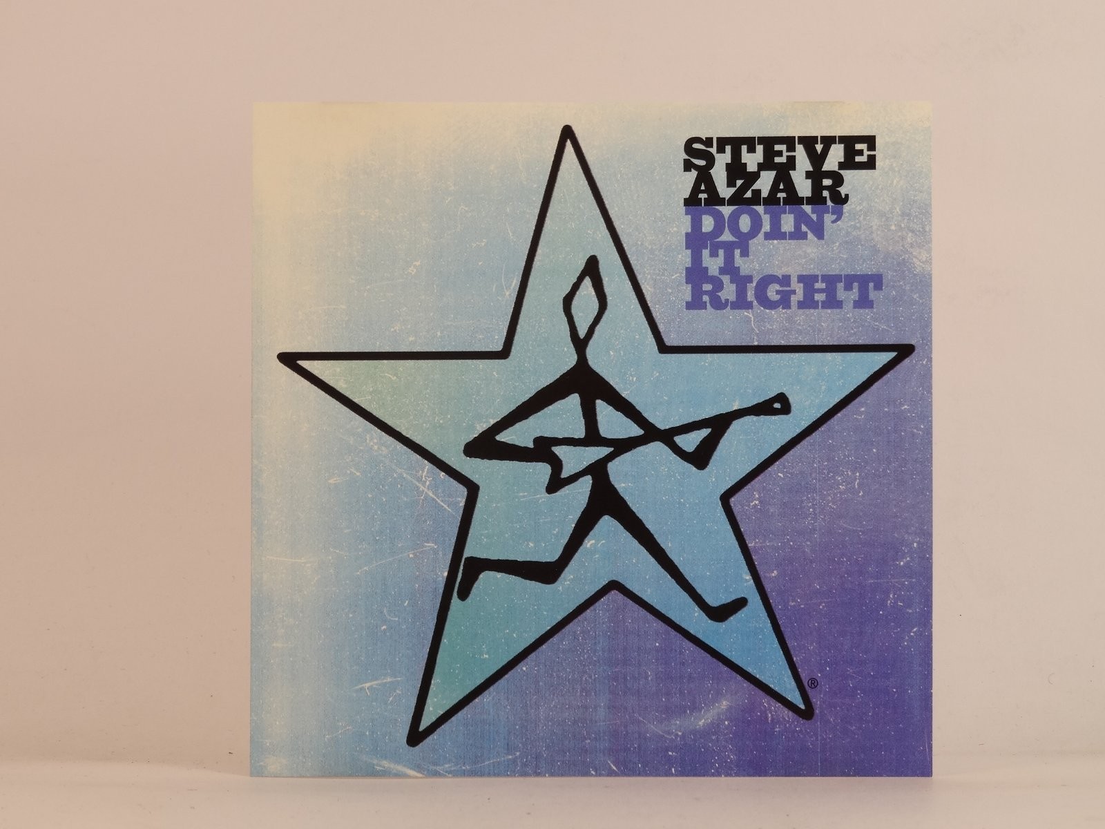 STEVE AZAR DOIN IT RIGHT (G13) 1 Track Promo CD Single plus Picture Sleeve MERCU