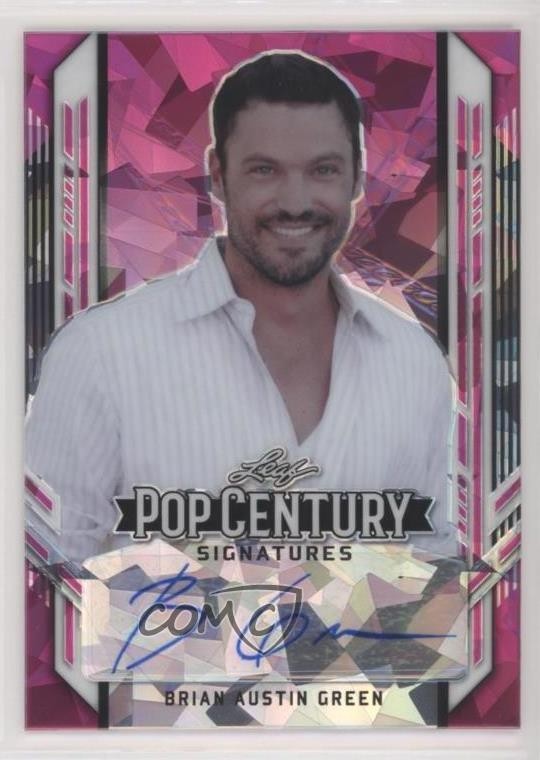 2021 Foglia Metallo Pop Century Cristalli Rosa 10/10 Brian Austin Verde Auto 0c3