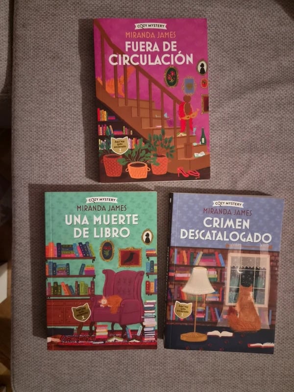 Trilogia misterios felinos Cozy Mistery