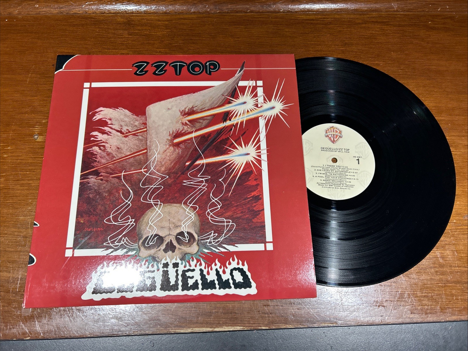 ZZ Top – Degüello - EX Vintage Press