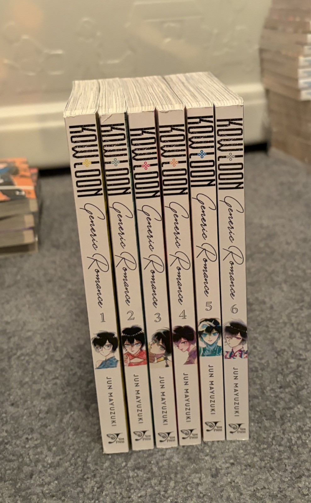 Lotto 1-6 manga Kowloon Generic Romance!! Yen Press manga inglese!