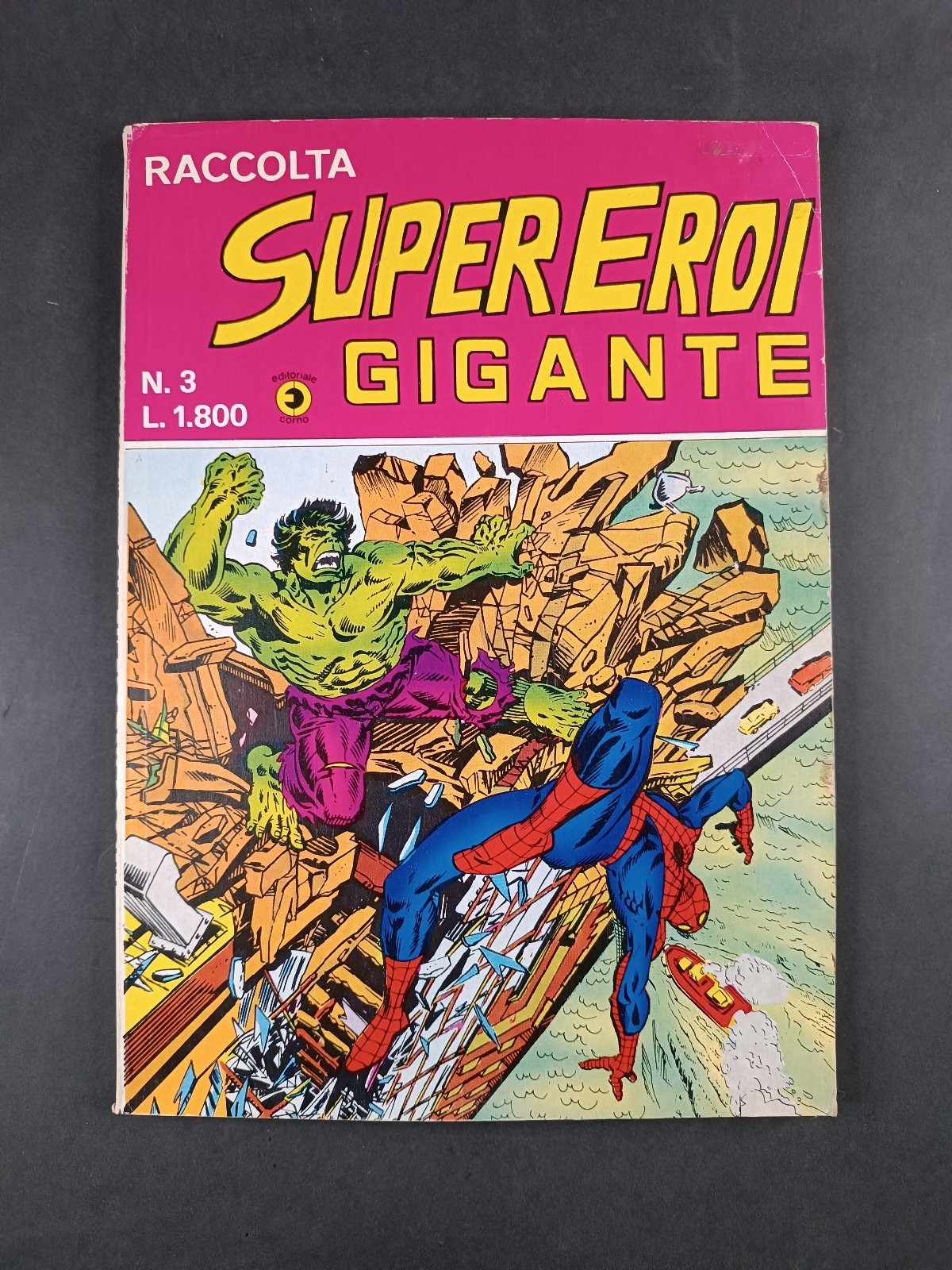 Fumetto Raccolta Supereroi Gigante n 3
