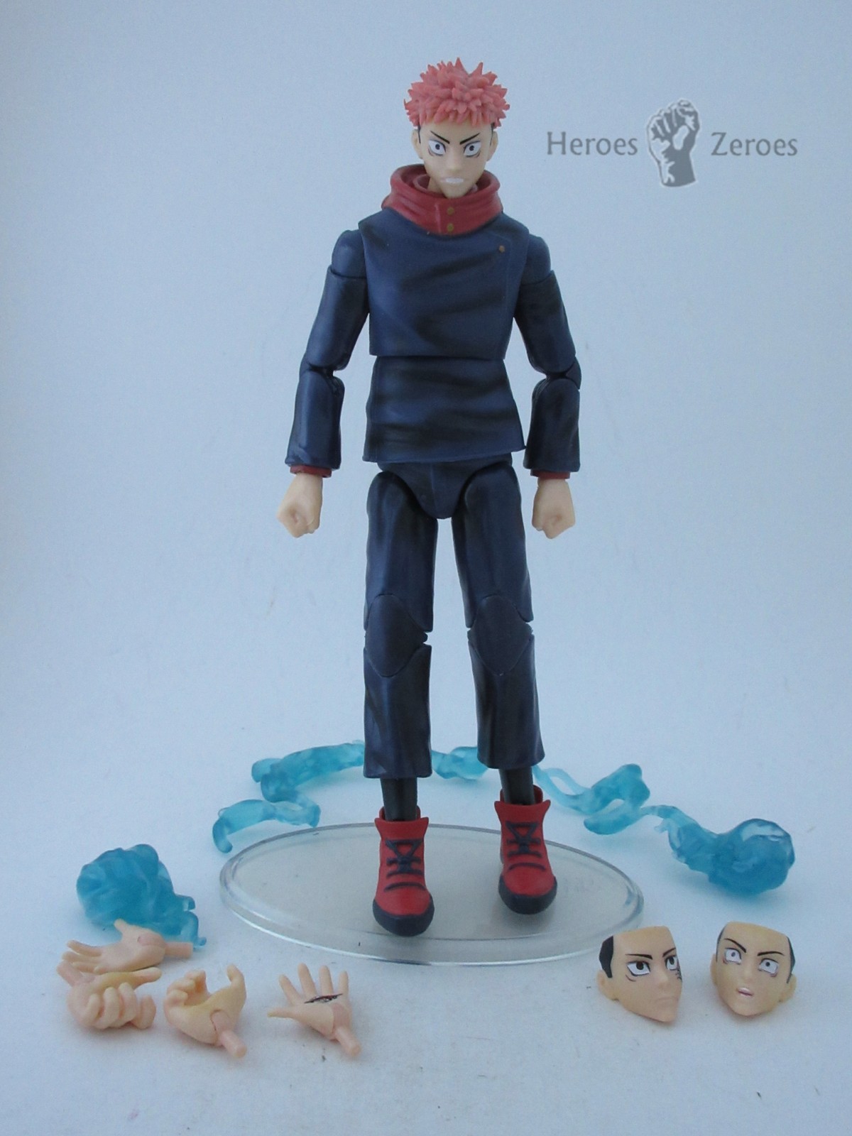 Jazwares Total Anime Jujutsu Kaisen YUJI ITADORI Action Figure Complete