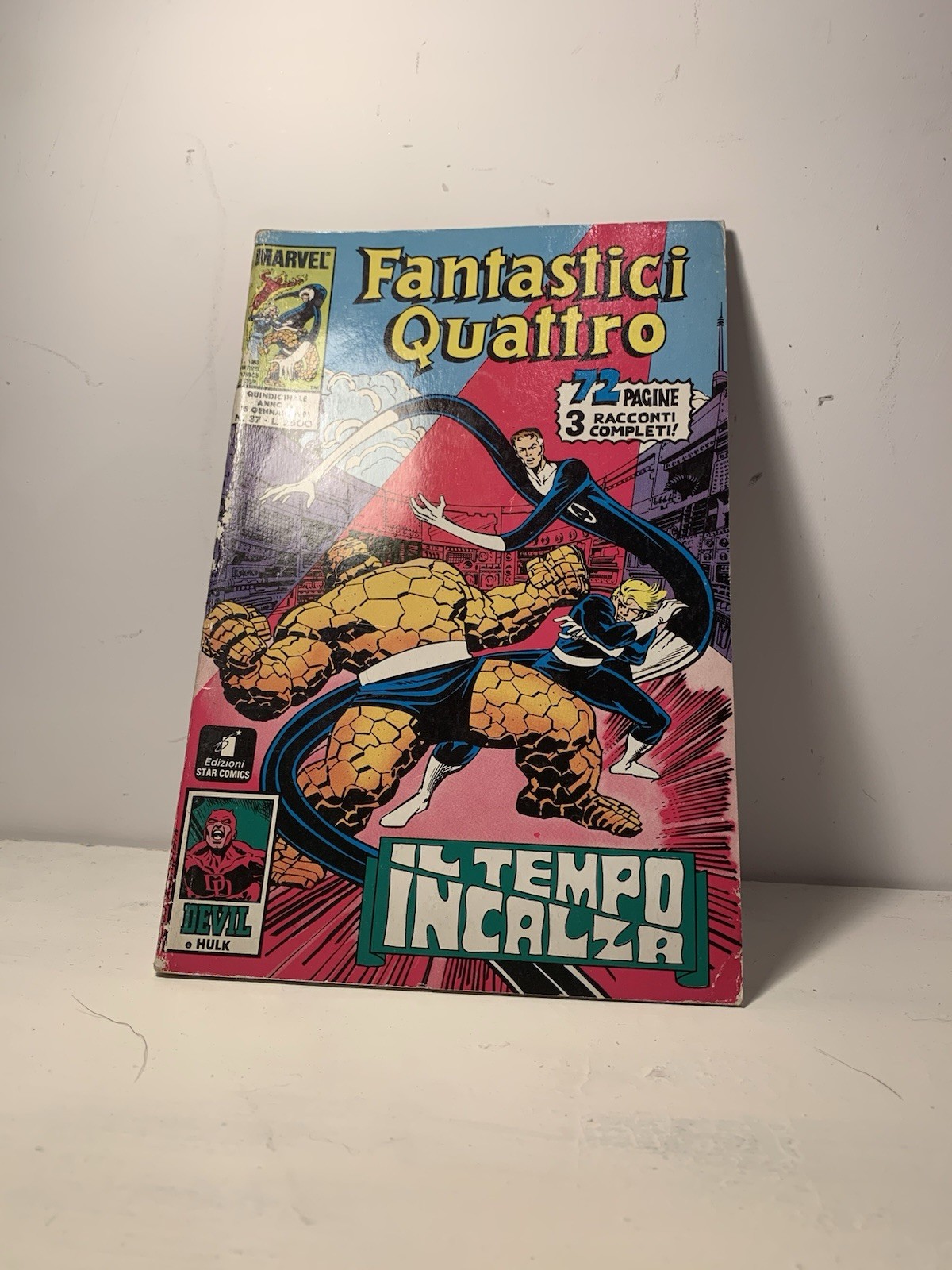 Fantastici Quattro n. 11 Il tempo incalza 1988 72 pagine 3 racconti a colori