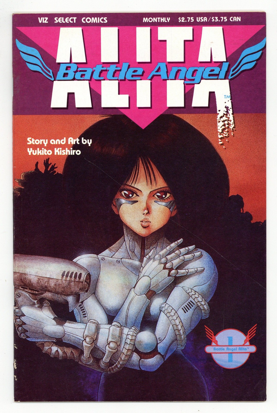 Angelo da battaglia Alita parte 1 #1 FN- 5.5 1992