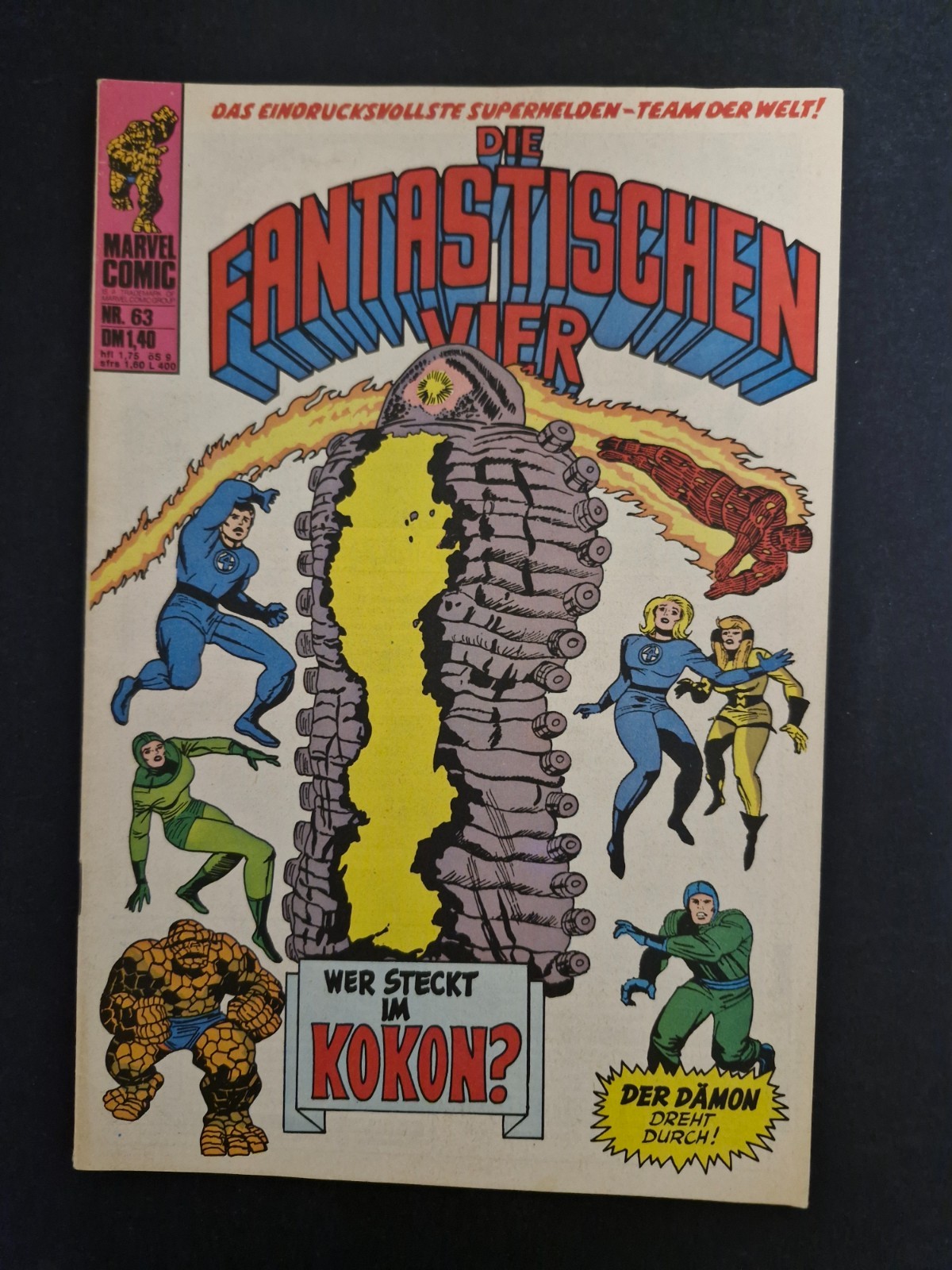 I Fantastici Quattro Fumetto n.63 - 1° Warlock (Warlows Marvel)