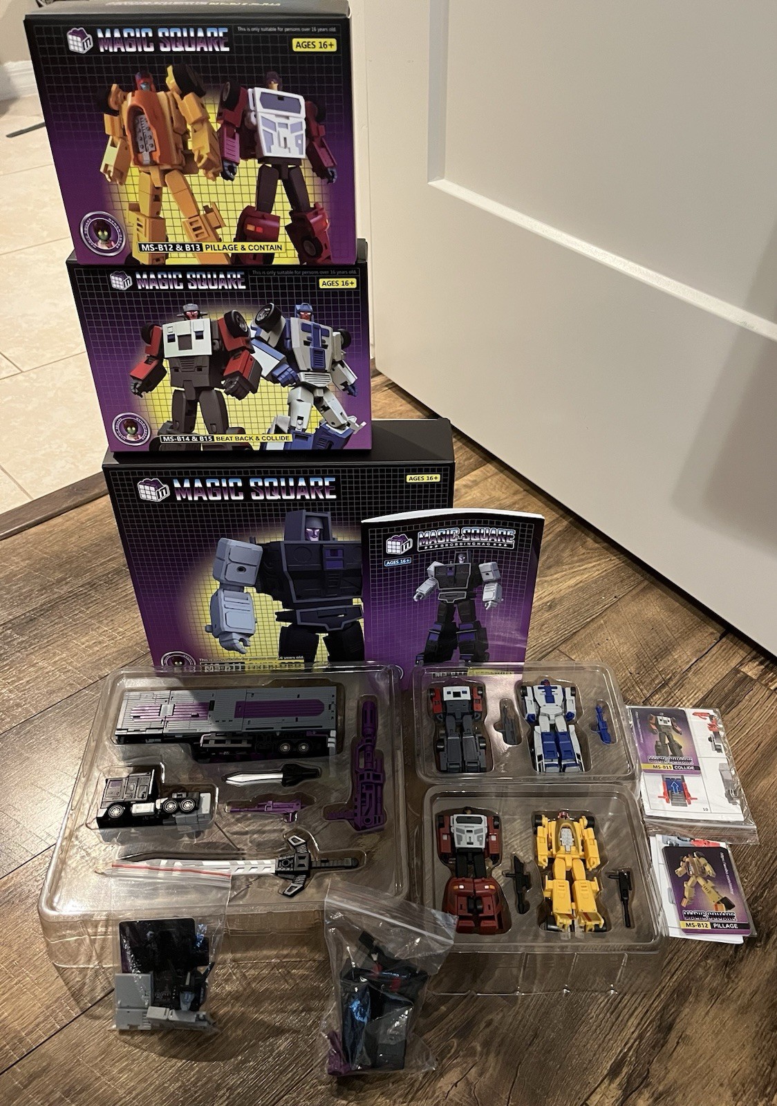 Magic Square Menasor MS-B11; B12 + B13; B14 + B15 3rd Party Legends Scale - USA