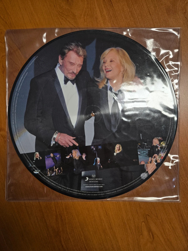 Picture LP Johnny hallyday