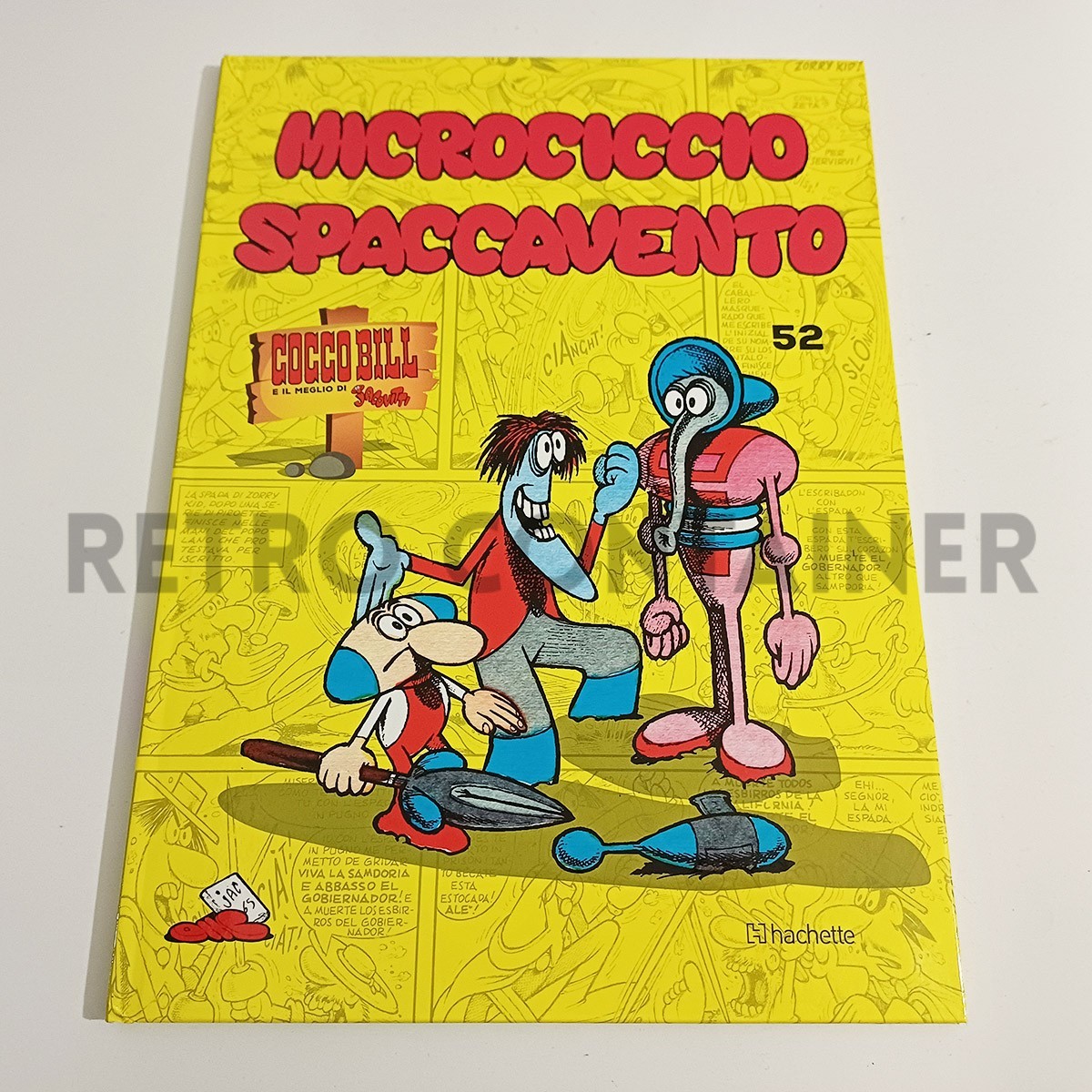 Cartonato Hachette COCCO BILL E IL MEGLIO DI JACOVITTI - 52 Microciccio 