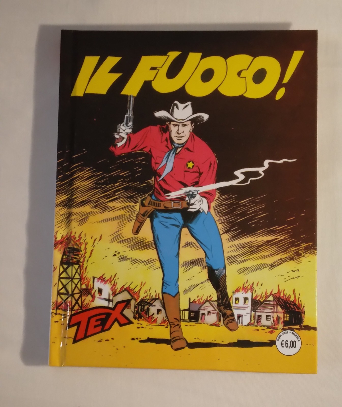 TEX COLLEZIONE BOOK 16- IL FUOCO+ TEX WILLER 93 (SPED DAL 21/7)