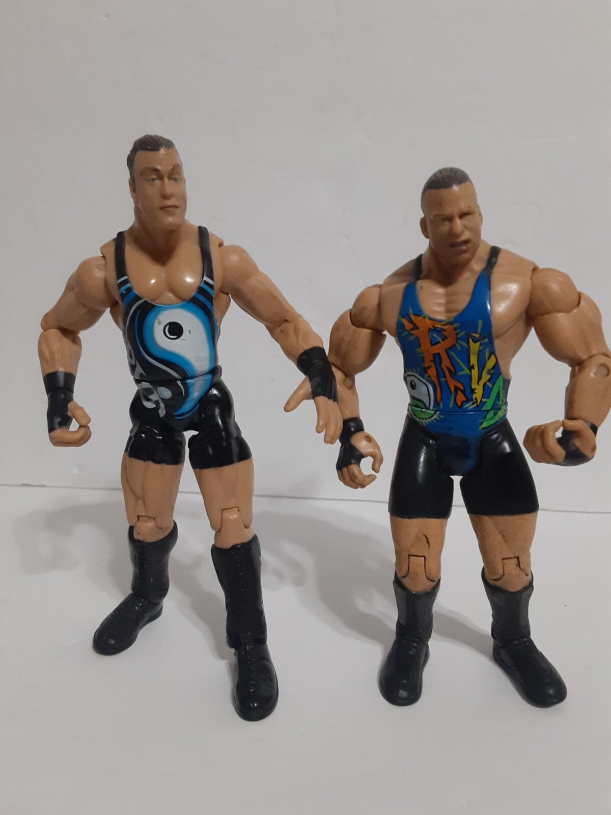 WWE WWF Jakks Ruthless Aggression and Titan Tron Live ROB VAN DAM RVD Figures