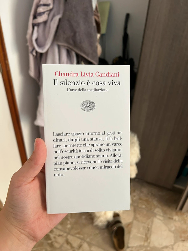 Il silenzio è cosa viva - Chandra Livia Candiani