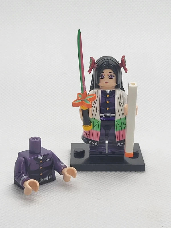 Figurine type lego - Demon Slayer - Kanae Kocho (Lego-style Figure - Demon Slayer - Kanae Kocho)
