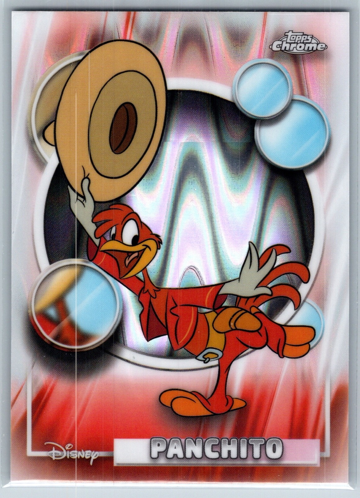 Inserto tecnico 2026 Topps Chrome Disney Panchito #98