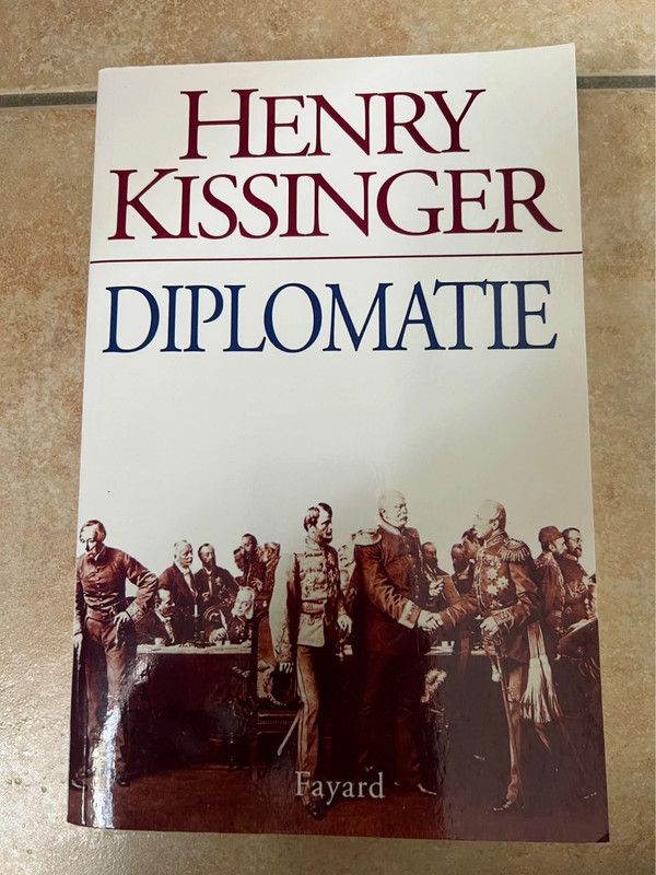 Livre diplomatie