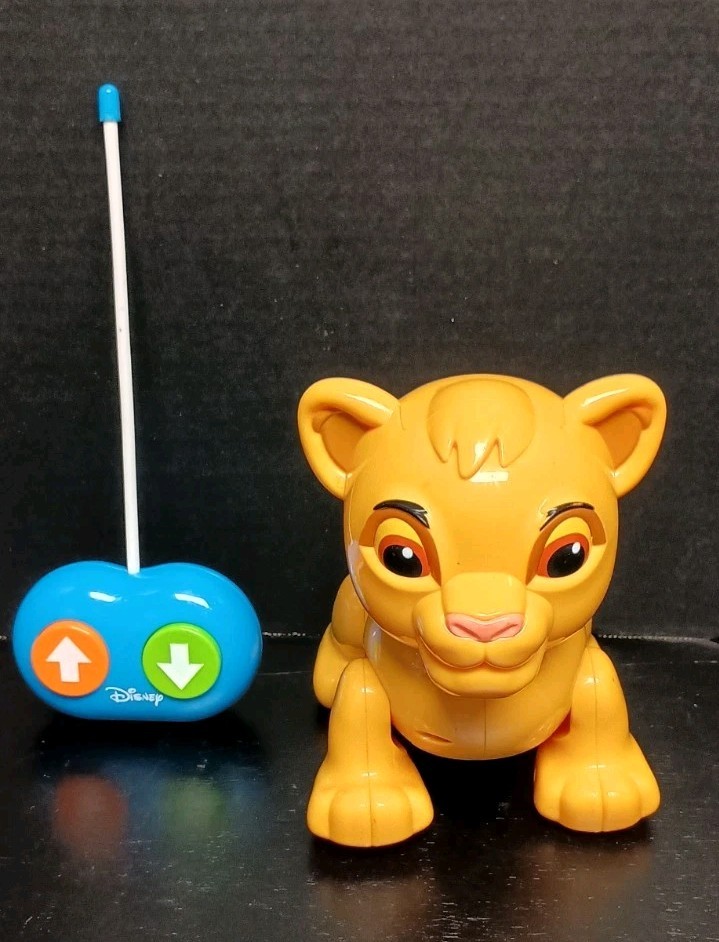 Disney Il Mio Primo Telecomando SIMBA Passeggia Stop Ruggisce Wags Coda 8” Re Leone
