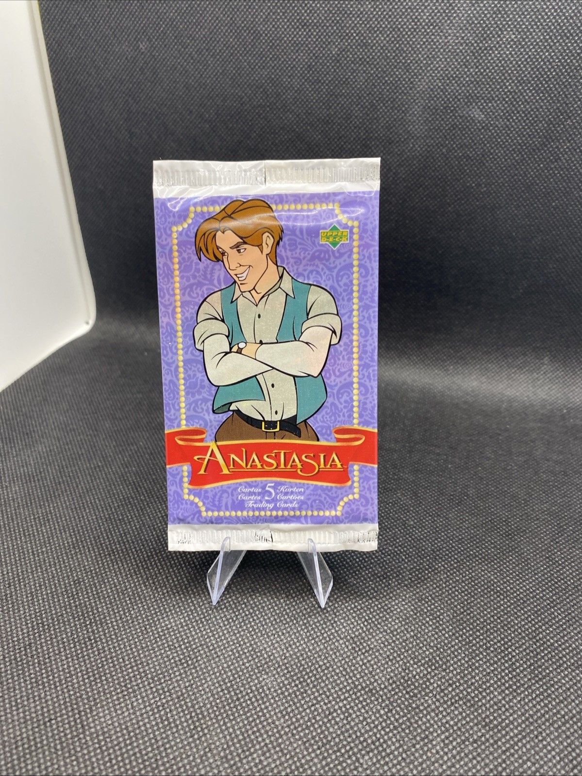 Upper Deck Anastasia 1998 Sigillato Trading Card Pack Dimitri Pack Art