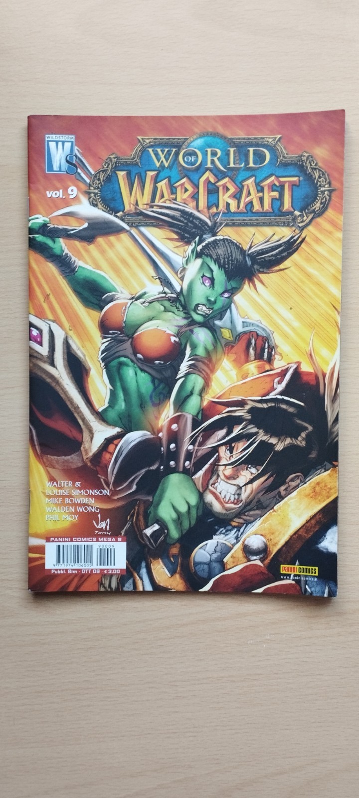 WORLD OF WARCRAFT vol. 9, WILDSTORM, PANINI COMICS, 2009