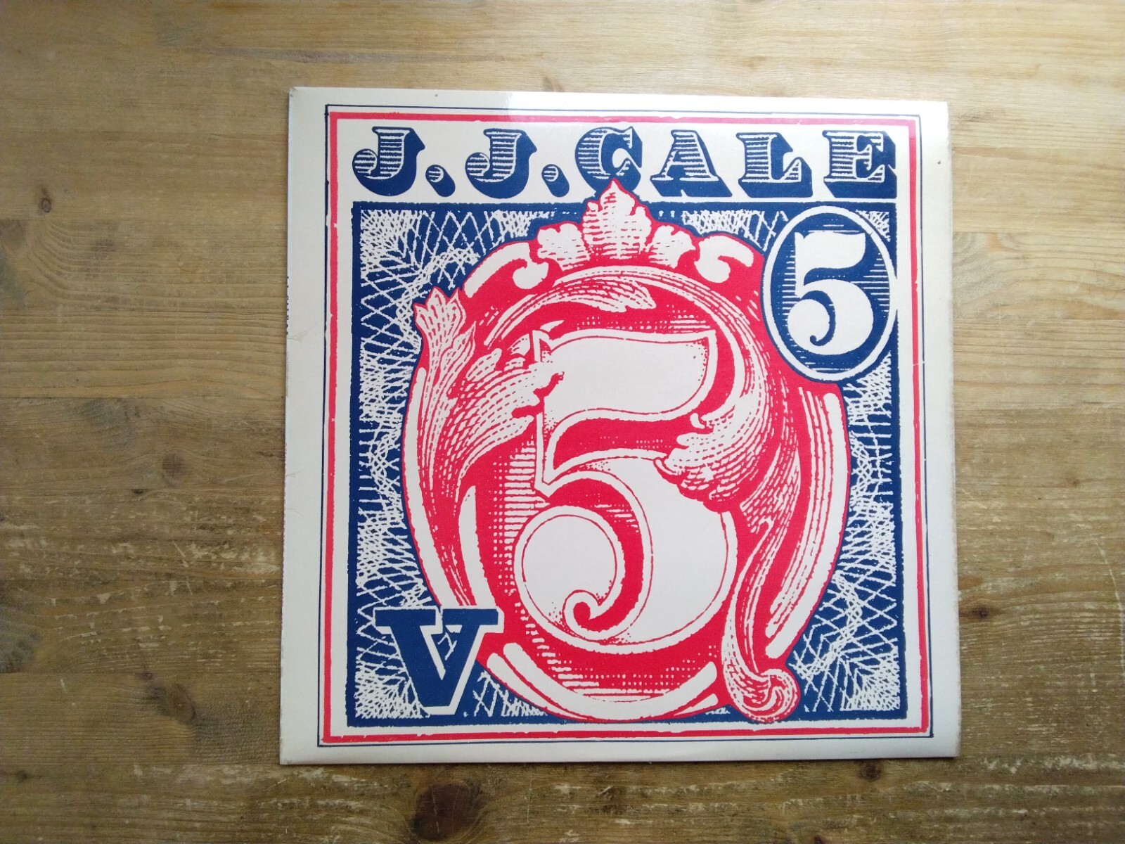 JJ Cale 5 V Very Good+ Vinyl LP Record Album ISA5018