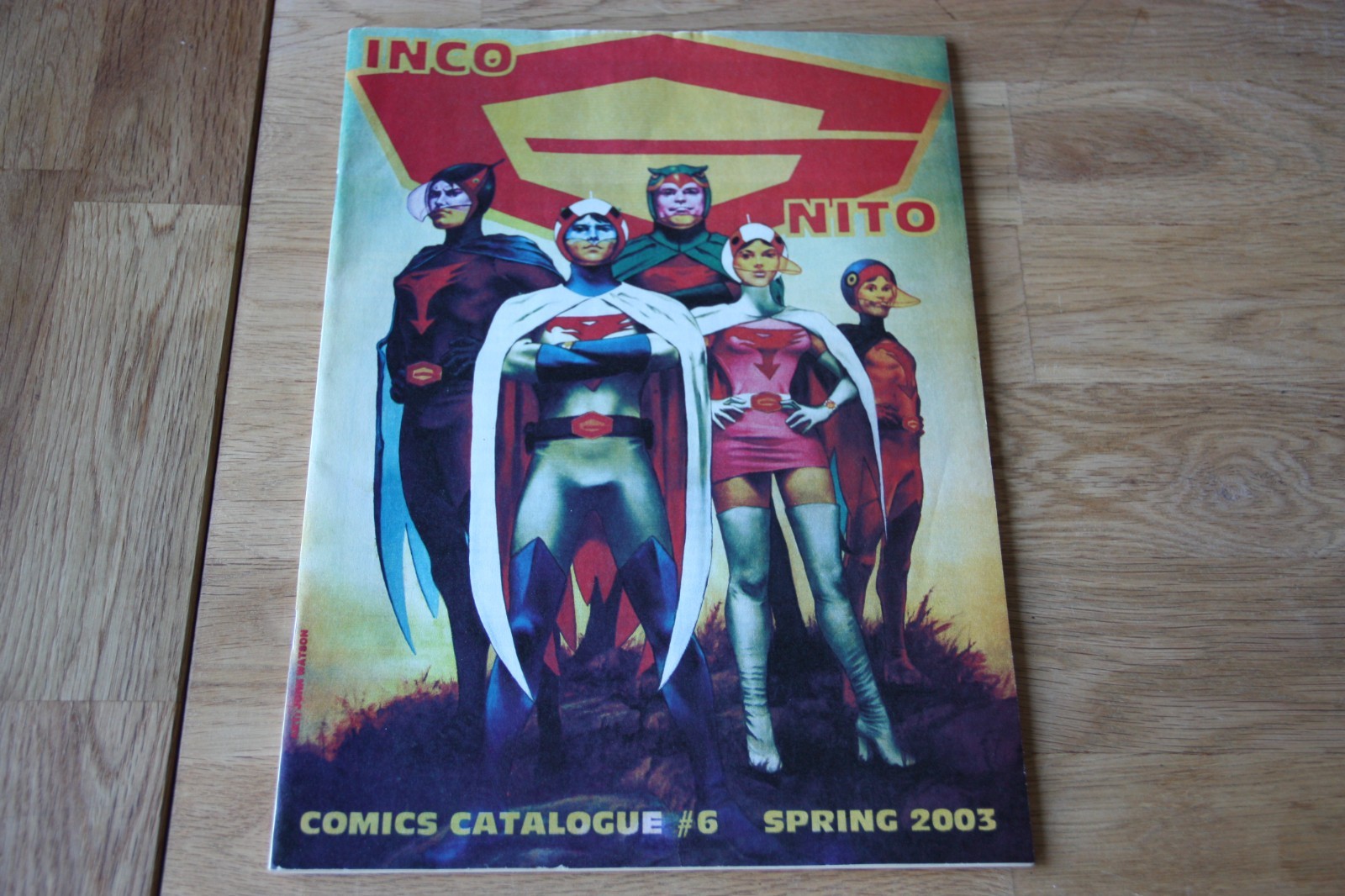 INCOGNITO 2000 Comics Catalogue #6 Spring 2003 - Pricing guide