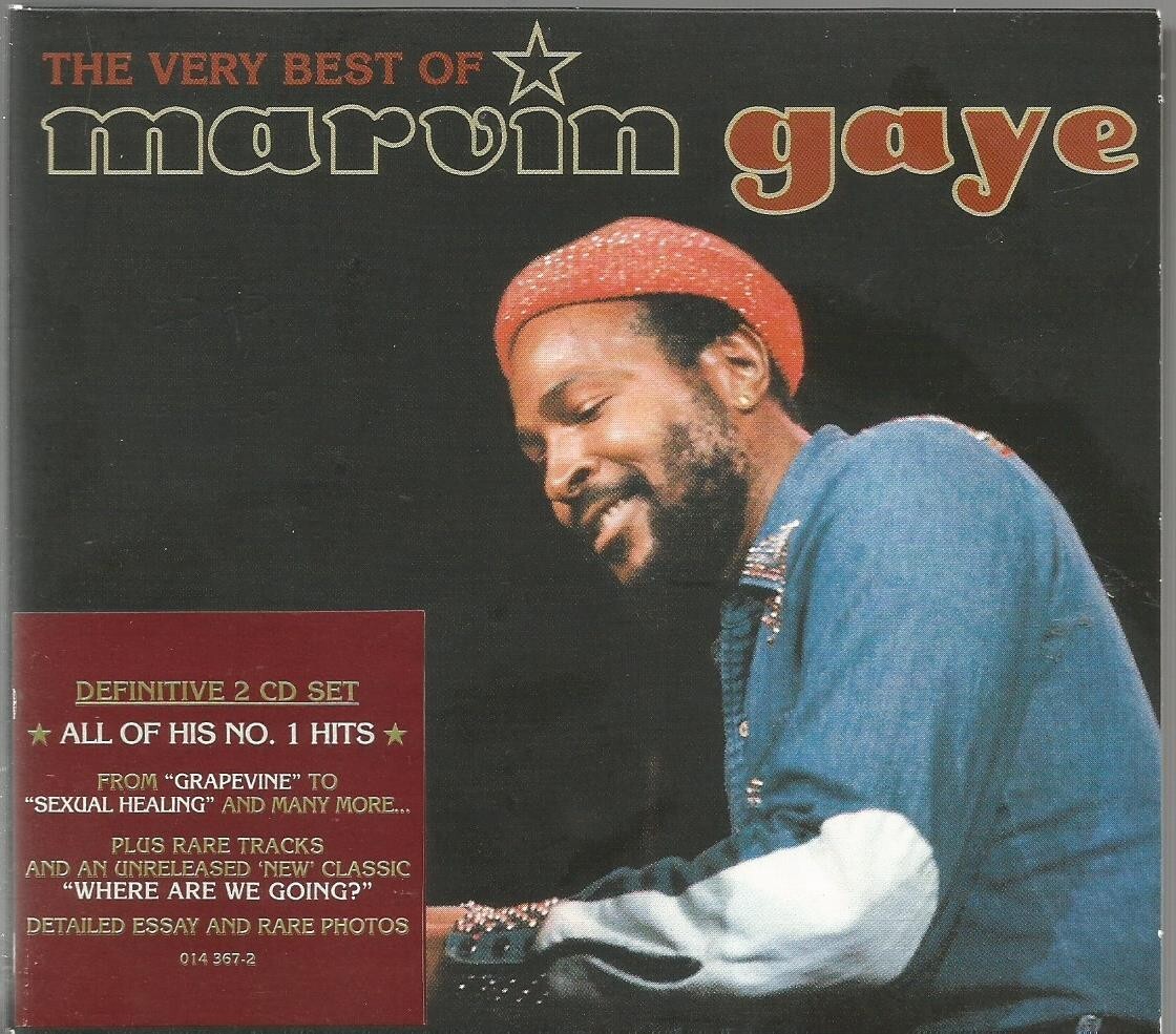 Marvin Gaye - The Very Best Of Marvin Gaye Motown 2CD set in digipack