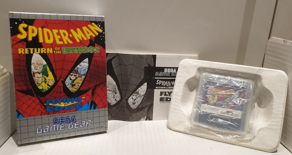 Spiderman Return Of The Sinister Six Game Gear - COMPLETO - AUTENTICO