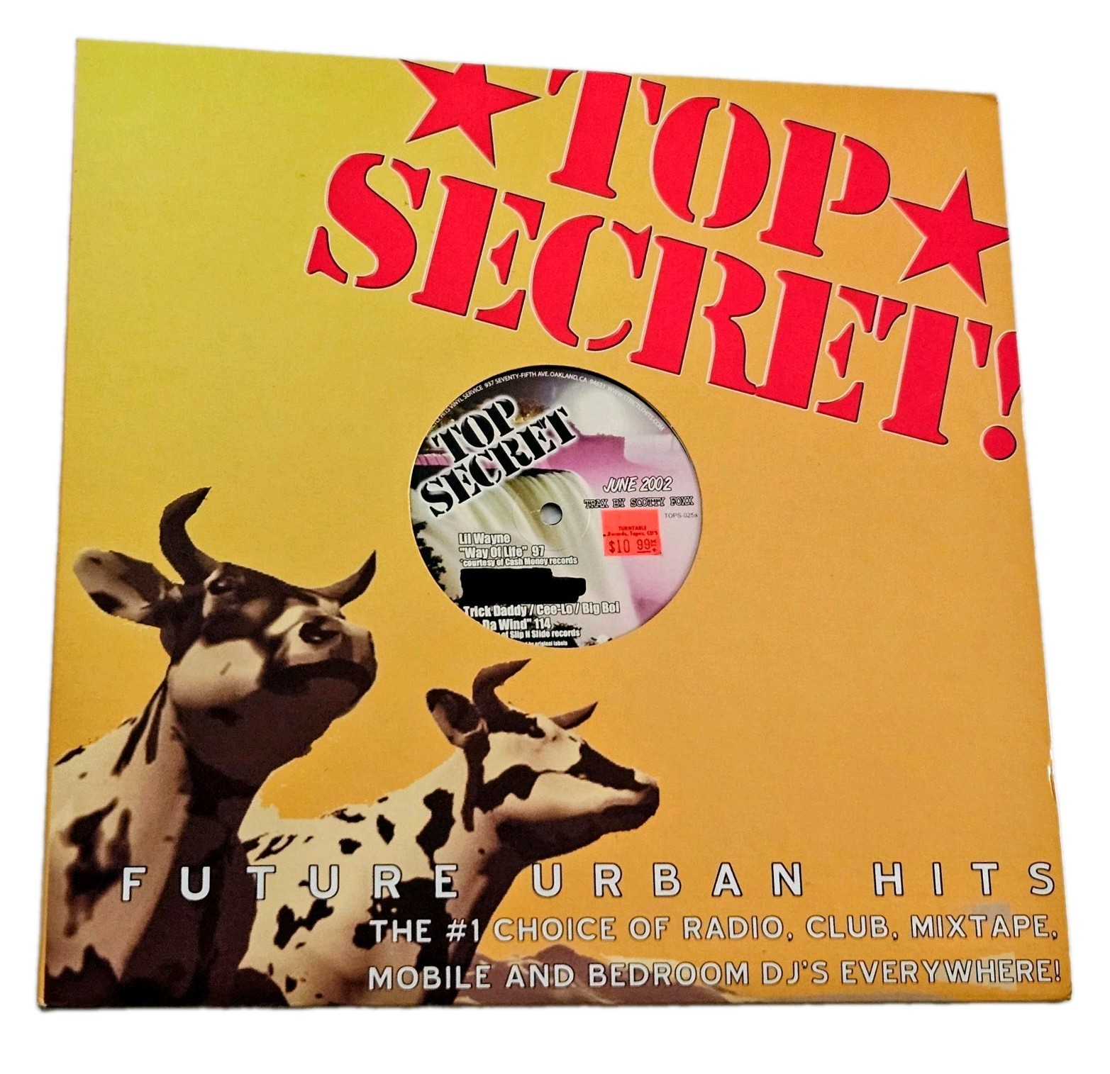 Top Secret June 2002 Dj Friendly Hip-Hop Vinyl 12" Various Artists Out of Print 