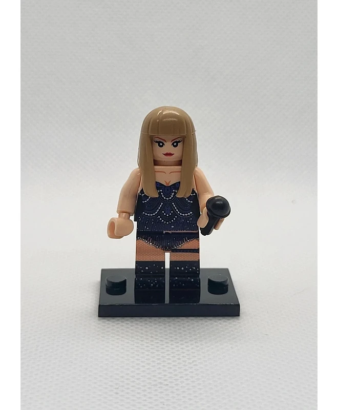 Figurine Type Lego - Taylor Swift (Lego-style Figure - Taylor Swift) - Marine