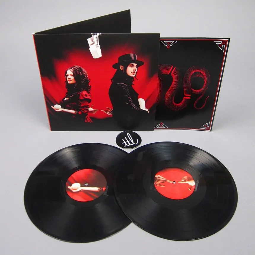 White Stripes Get Behind Me Satan Vinyl First Press Holograph Cover New SEALED