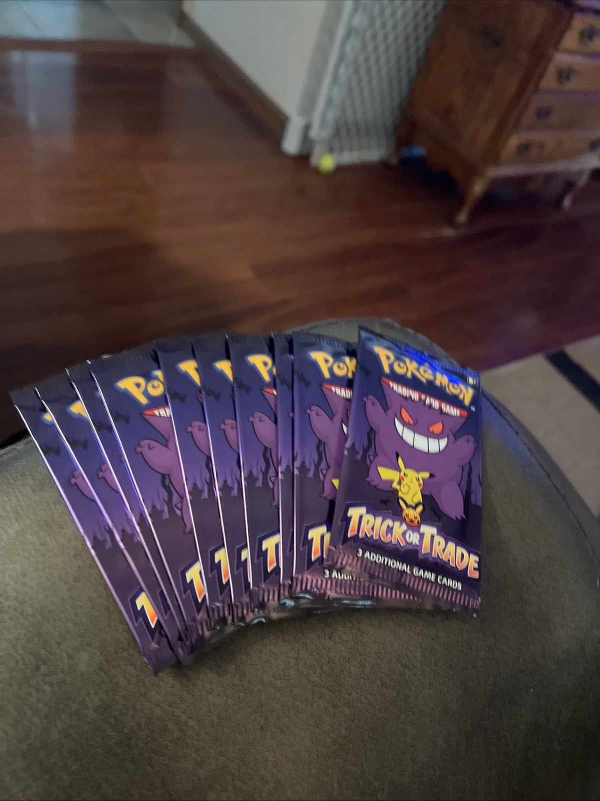 Pokémon TCG Trick or Trade Booster Pack Lotto 10 Confezioni 3 Carte Ciascuna Inglese 6+