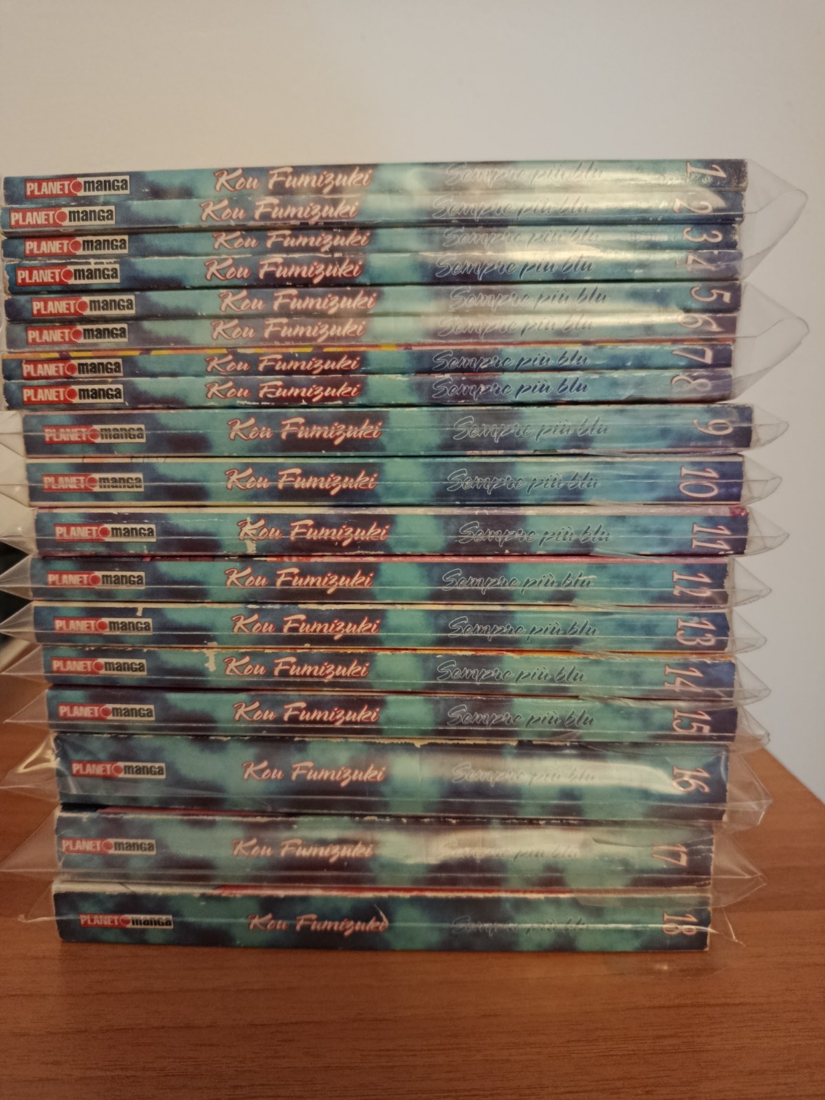 Sempre più blu vol. 1-18 di Kou Fumizuki
