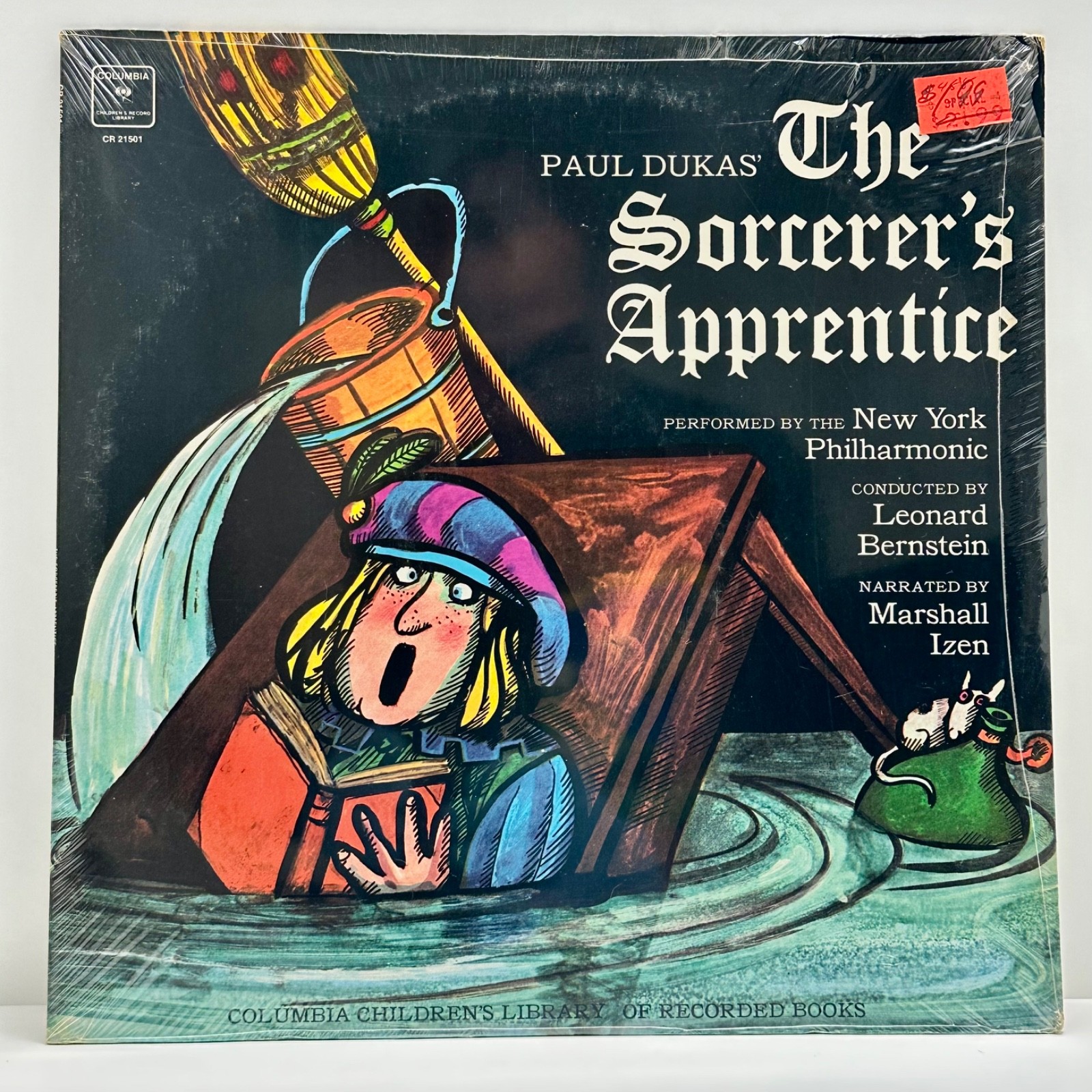 Paul Dukas Sorcerer's Apprentice Columbia CR 21501 Vinyl Record LP SEALED Bernst