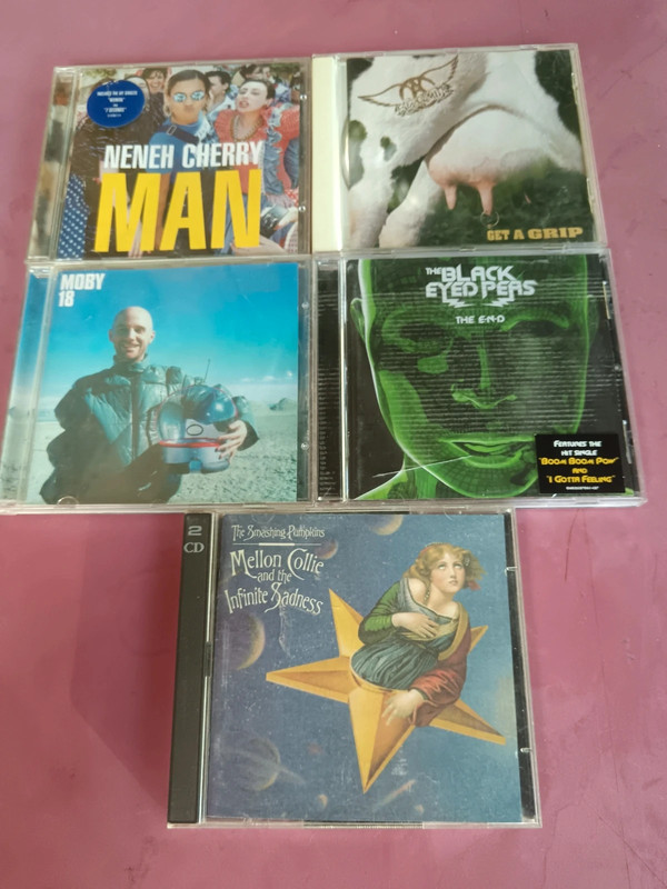 Lot 5 cd uniquement en lot