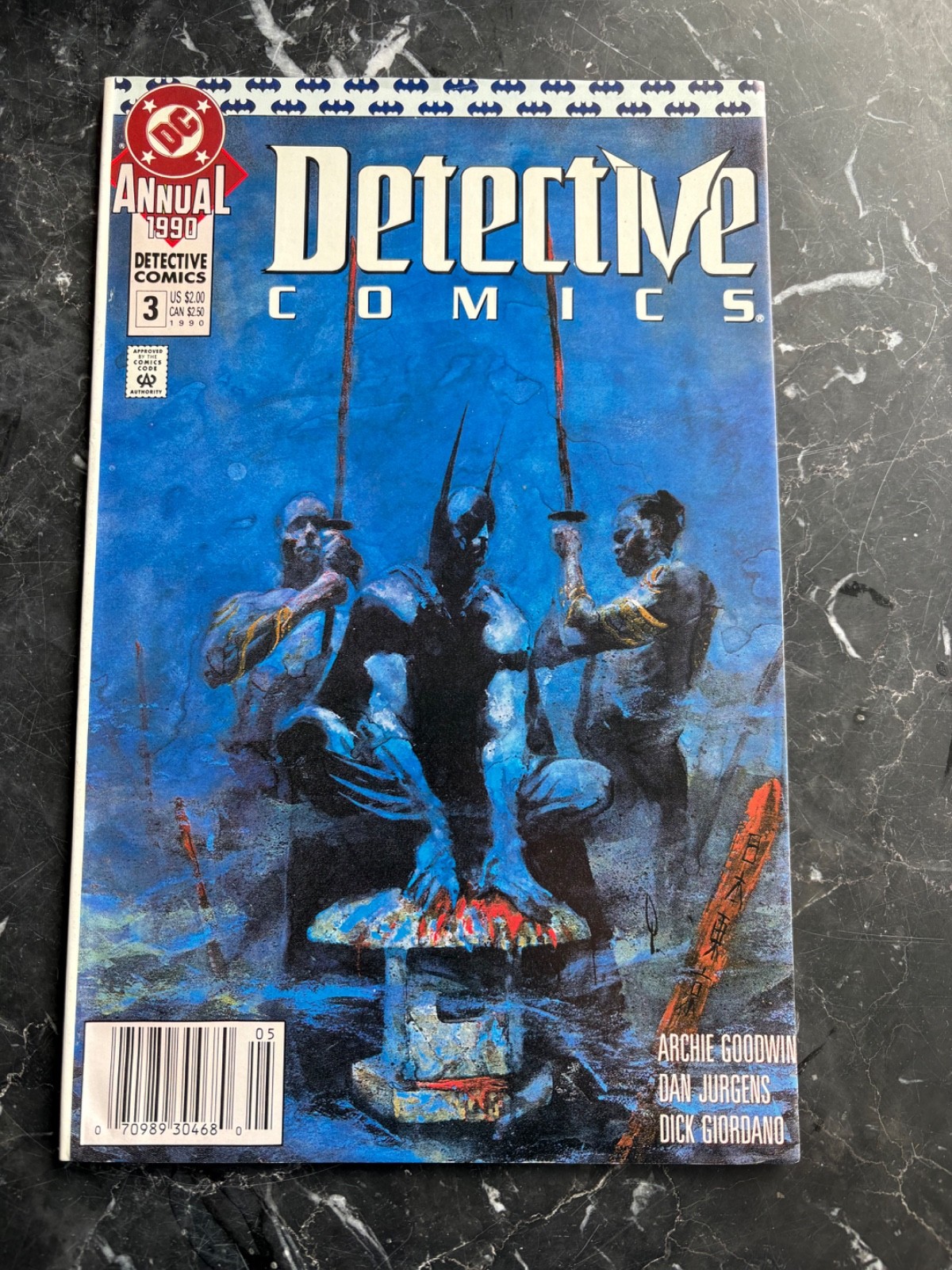 Detective Comics #3,4 Annual (1990) Batman VF- 7.5